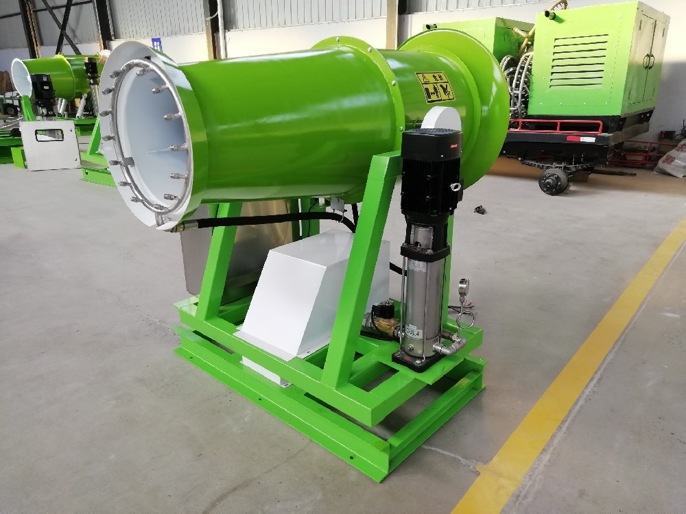 如何测量雾炮的喷雾密度？